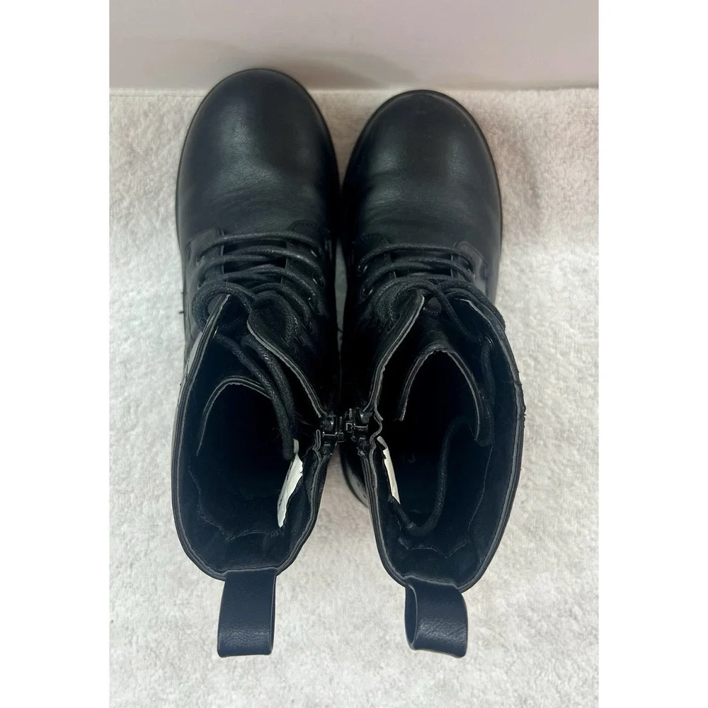 Dream‎ Pairs Kids Black Zip Up/Laced Boots Size 13